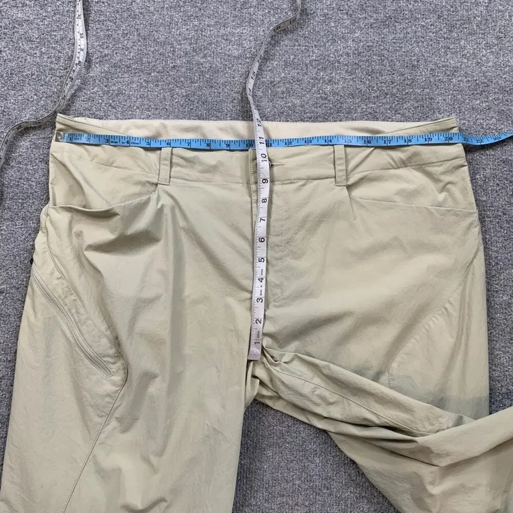 The North Face Pants Mens 40 Cream Paramount Nylon Stretch Pocket Outdoor Hiking
